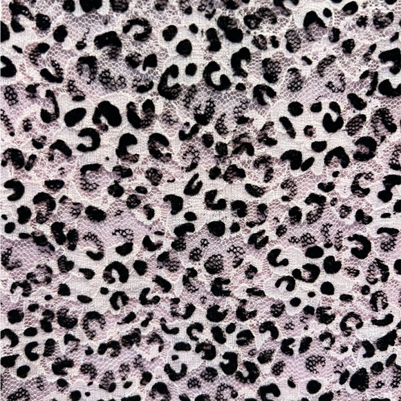 EUC Marmellatta Pink Leopard Print Kids Dress with Flower Accent - Picture 4 of 4